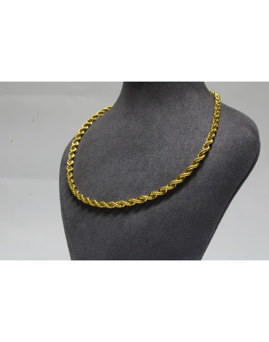 22 Ayar Altın Zincir Kolye 60 CM 16.34 GR ZNC2141