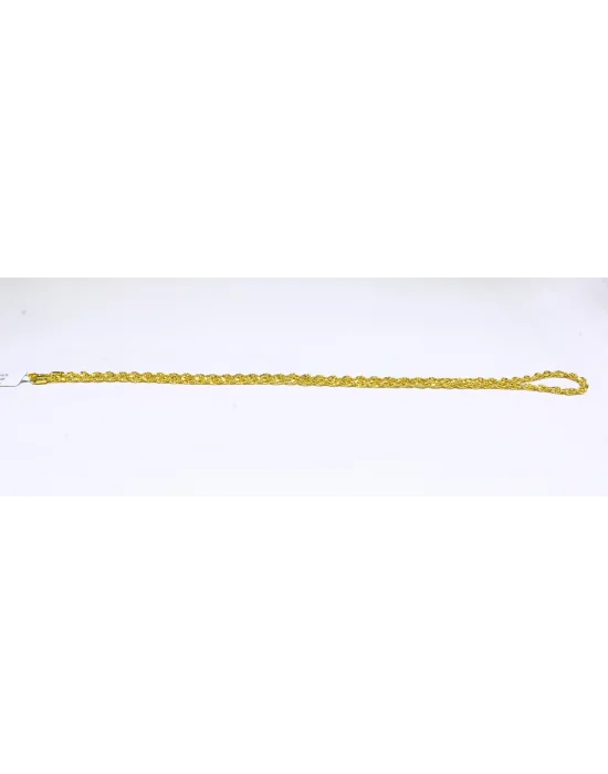 22 Ayar Altın Zincir Kolye 60 CM 21.81 GR KLY3658