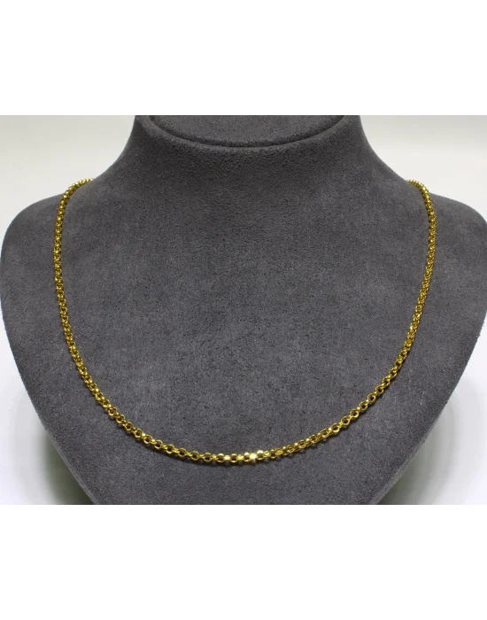 22 Ayar Altın Zincir Kolye 60 CM 5.31 GR KLY4319