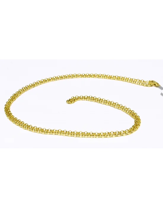 22 Ayar Altın Zincir Kolye 60 CM 5.31 GR KLY4319