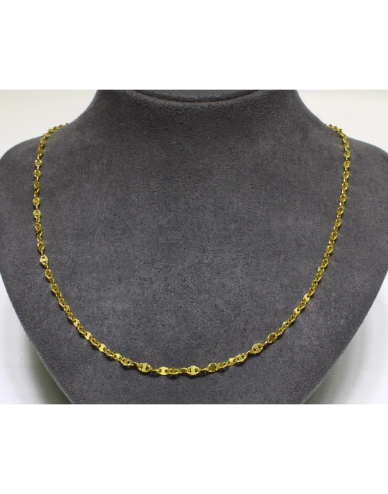 22 Ayar Altın Zincir Kolye 60 CM 8.9 GR KLY4243