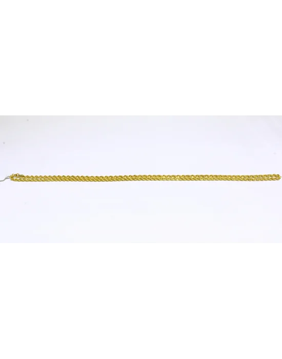 22 Ayar Altın Zincir Kolye 60 CM 9.6 GR ZNC3224