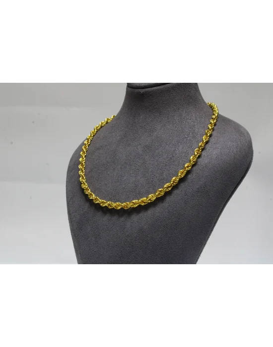 22 Ayar Altın Zincir Kolye 65 CM 14.03 GR KLY4579