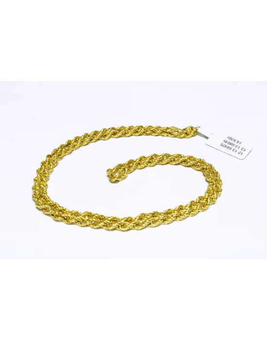 22 Ayar Altın Zincir Kolye 65 CM 14.03 GR KLY4579