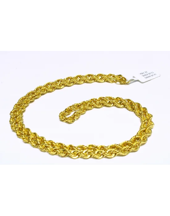 22 Ayar Altın Zincir Kolye 65 CM 22.74 GR ZNC2469