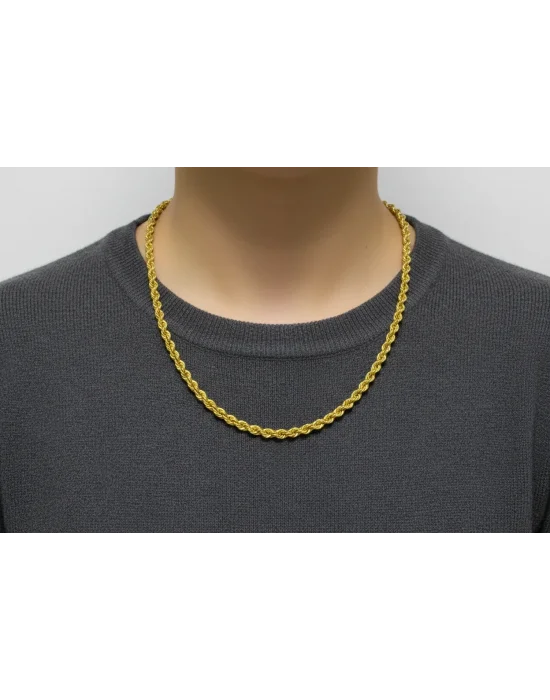 22 Ayar Altın Zincir Kolye 70 CM 19.8 GR KLY4666