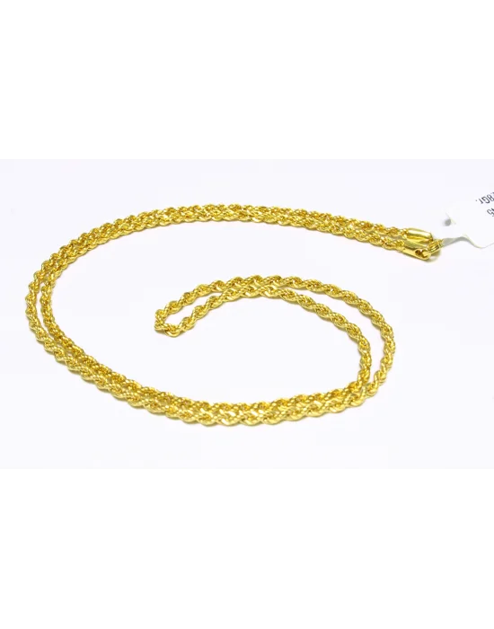 22 Ayar Altın Zincir Kolye 76 CM 4.94 GR KLP0542