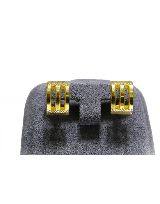 14 Ayar Altın Kaburga Modeli Küpe 2.32GR UME0227