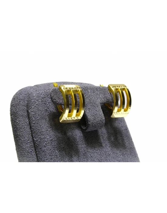14 Ayar Altın Kaburga Modeli Küpe 2.32GR UME0227