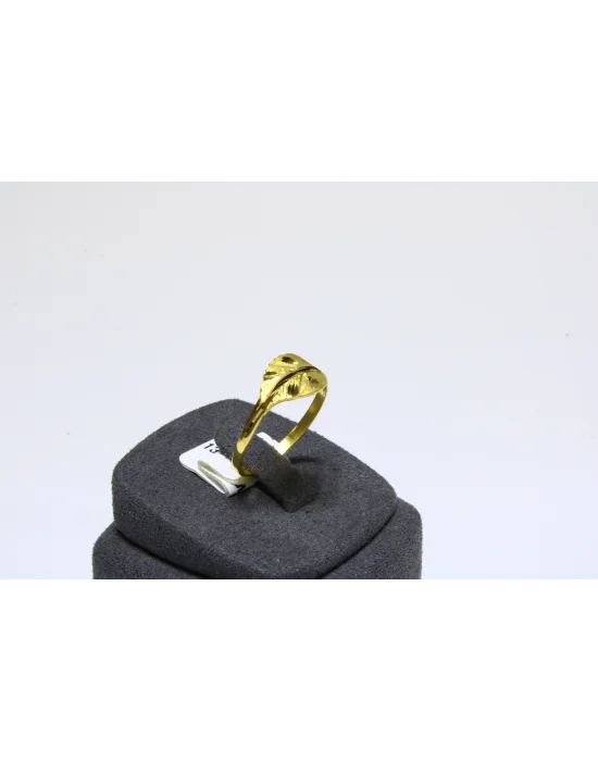 22 Ayar Altın Yüzük Yaprak Modeli 1.73GR YZK7102