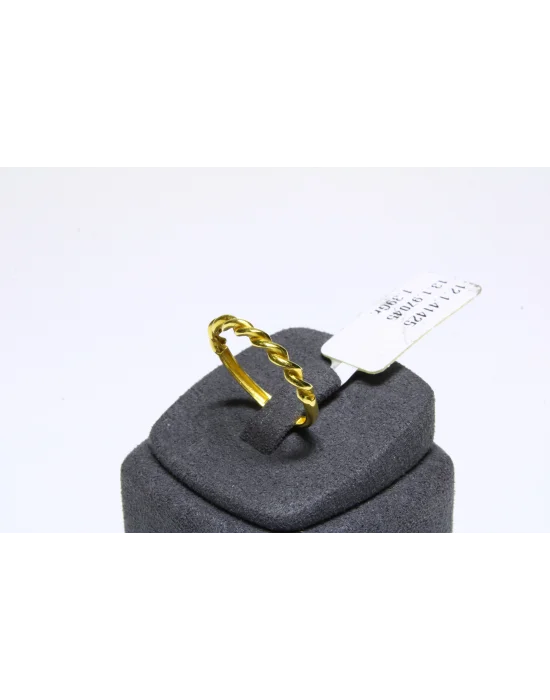 22 Ayar Altın Yüzük Sarmal Model 1.39GR YZK6215