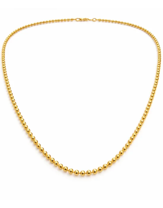 22 Ayar Altın Kolye Top Model 12.82 GR ZNC1810