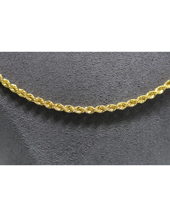 14 Ayar Altın Halat Modeli Zincir Kolye 5.61 GR 70 CM ZNC1897