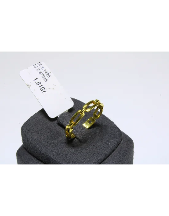 14 Ayar Altın Yüzük Ataç Model 1.61 GR YZK4512