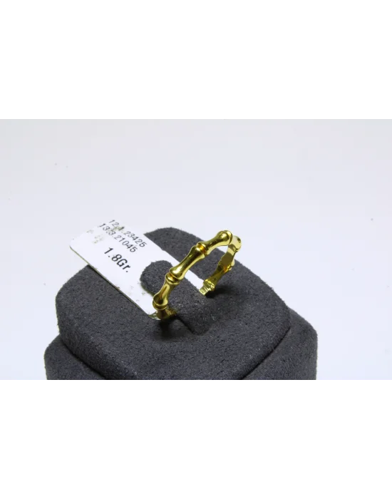 14 Ayar Altın Yüzük Kemik Modeli 1.80 GR YZK4511