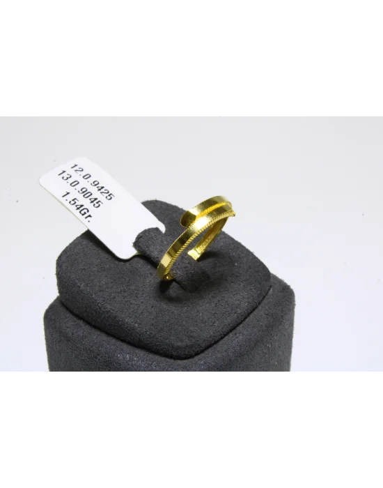 14 Ayar Altın Yüzük Ajda Model 1.54 GR YZK8283