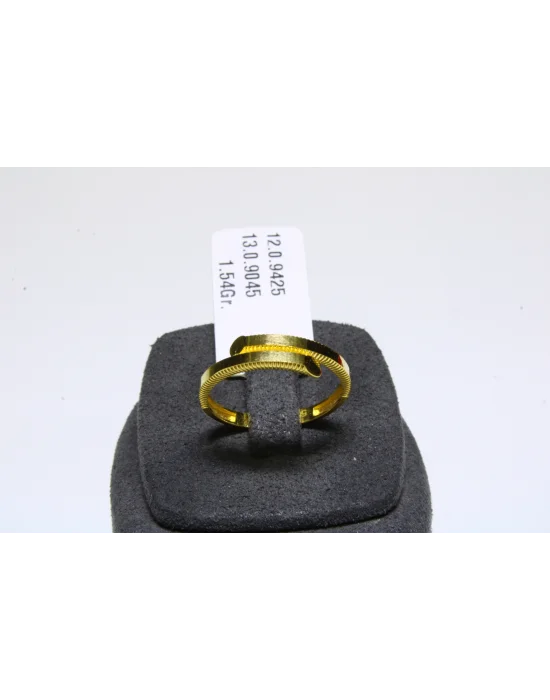 14 Ayar Altın Yüzük Ajda Model 1.54 GR YZK8283