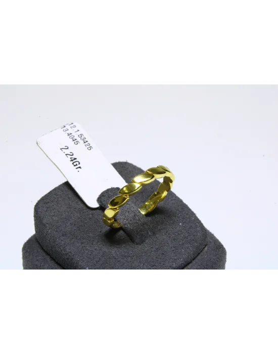 14 Ayar Altın Yüzük İtalyan Burma Model 2.24 GR YZK4525