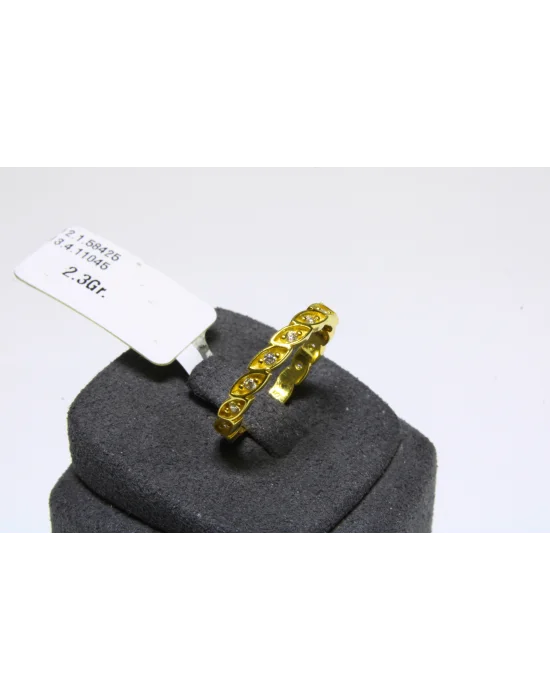 14 Ayar Altın Yüzük Markiz Model 2.30 GR YZK4516