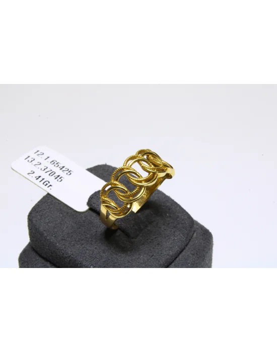 14 Ayar Altın Yüzük Samanyolu Modeli 2.41 GR YZK5626