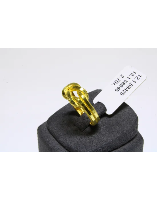 14 Ayar Altın Yüzük Aşk Düğümü Modeli 2.70 GR YZK6568
