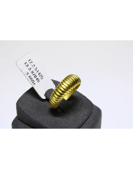 14 Ayar Altın Yüzük Sarmal Model 3.66 GR YZK6130