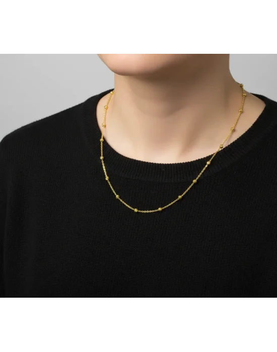 14 Ayar Altın Zincir Kolye 50 CM 4.52 GR KLY4028