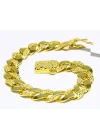 14 Ayar Altın Bileklik Künye Özel Tasarım 18.19 GR KNY4742