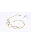 14 Ayar Altın Bileklik Künye Özel Tasarım 4.21 GR SET0797