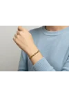 14 Ayar Altın Bileklik Künye Özel Tasarım 7.42 GR KNY3818