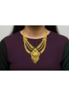 14 Ayar Altın Hint Kolye 60 CM 46.07 GR KLY3487