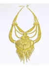14 Ayar Altın Hint Kolye 60 CM 61.04 GR SET0990