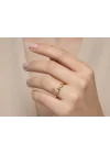14 Ayar Altın Yüzük 1.3 GR YZK7883