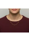 14 Ayar Altın Zincir Kolye 45 CM 3.67 GR KLY3598