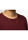 14 Ayar Altın Zincir Kolye 45 CM 4.24 GR KLY4605