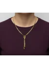 14 Ayar Altın Zincir Kolye 45 CM 6.31 GR KLY4590