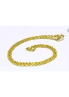 14 Ayar Altın Zincir Kolye 55 CM 7.58 GR ZNC0031