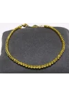 22 Ayar Altın Bileklik Künye Özel Tasarım 5.6 GR KNY1135