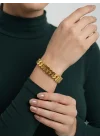 22 Ayar Altın Bileklik Künye Özel Tasarım Model 13.08 GR KNY4214