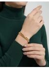 22 Ayar Altın Bileklik Künye Özel Tasarım Model 4.42 GR KNY4566