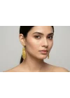 22 Ayar Altın Hint Küpe 8.29 GR KPE8754