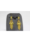 22 Ayar Altın Hint Küpe 9.7 GR UME0555