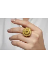 22 Ayar Altın Yüzük 6.81 GR DRK0652