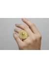 22 Ayar Altın Yüzük 9.15 GR YZK5973