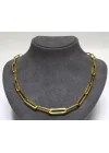 22 Ayar Altın Zincir Kolye 50 CM 14.36 GR KLY2591