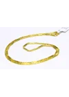 22 Ayar Altın Zincir Kolye 55 CM 13.21 GR KLY4259