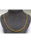 22 Ayar Altın Zincir Kolye 60 CM 21.81 GR KLY3658