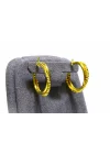 14 Ayar Altın Dorikalı Halka Küpe 3.24GR KPE9940