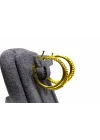 14 Ayar Altın Dorikalı Halka Küpe 3.24GR KPE9940