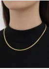14 Ayar Altın Balık Sırtı Modeli Kolye